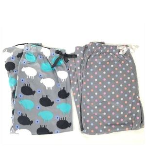 Mayfair Intimates & Sleepwear - 2 Pairs of New with Tag Fleece Pajama Pants 3X Mayfair Intimates & Sleepwear - 2 Pairs of New with Tag Fleece Pajama Pants 3X